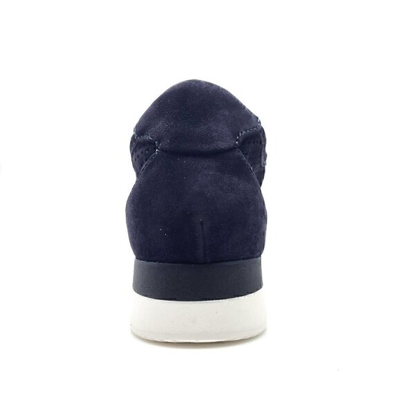 NEW MAXMARA MM41 Navy  Blue Suede Sneakers size US 6 - Picture 10 of 11